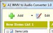 A1 WMV to Audio Converter