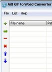 Ailt GIF to Word Converter