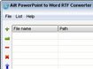 Ailt PowerPoint to Word RTF Converter