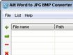 Ailt Word to JPG BMP Converter