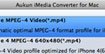 Aukun iMedia Converter for Mac