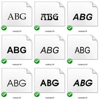 Bộ Font TCVN3 đầy đủ