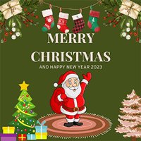 Bộ thiệp Giáng Sinh 2025