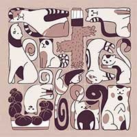 Cats Organized Neatly