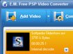 E.M. Free PSP Video Converter