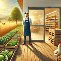 Farming & Supermarket Simulator