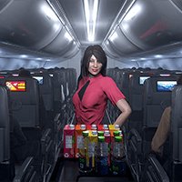 Flight Attendant Simulator