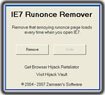 IE7 Runonce Remover
