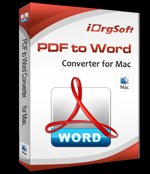 iOrgsoft PDF to Word Converter for Mac