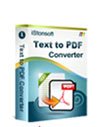 iStonsoft Text to PDF Converter