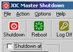 JOC Master Shutdown