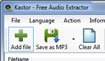 Kastor - Free Audio Extractor