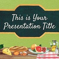 Mẫu PowerPoint ẩm thực
