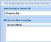 MS Access Backup File Auto Save Software