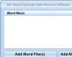 MS Word Duplicate Data Remove Software