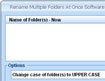 Rename Multiple Folders At Once Software