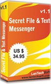 Secret File & Text Messenger