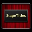 StageTitles for Mac
