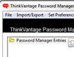 ThinkVantage Password Manager