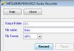 WAV MP3 WMA M4A Audio Recorder