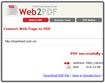 Web2PDF - Chuyển đổi trực tuyến trang web sang định dạng PDF