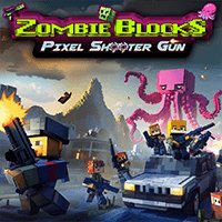 Zombie Blocks: Pixel Shooter Gun